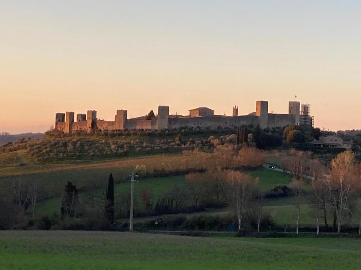 Monteriggioni Castello Villa Eksteriør billede