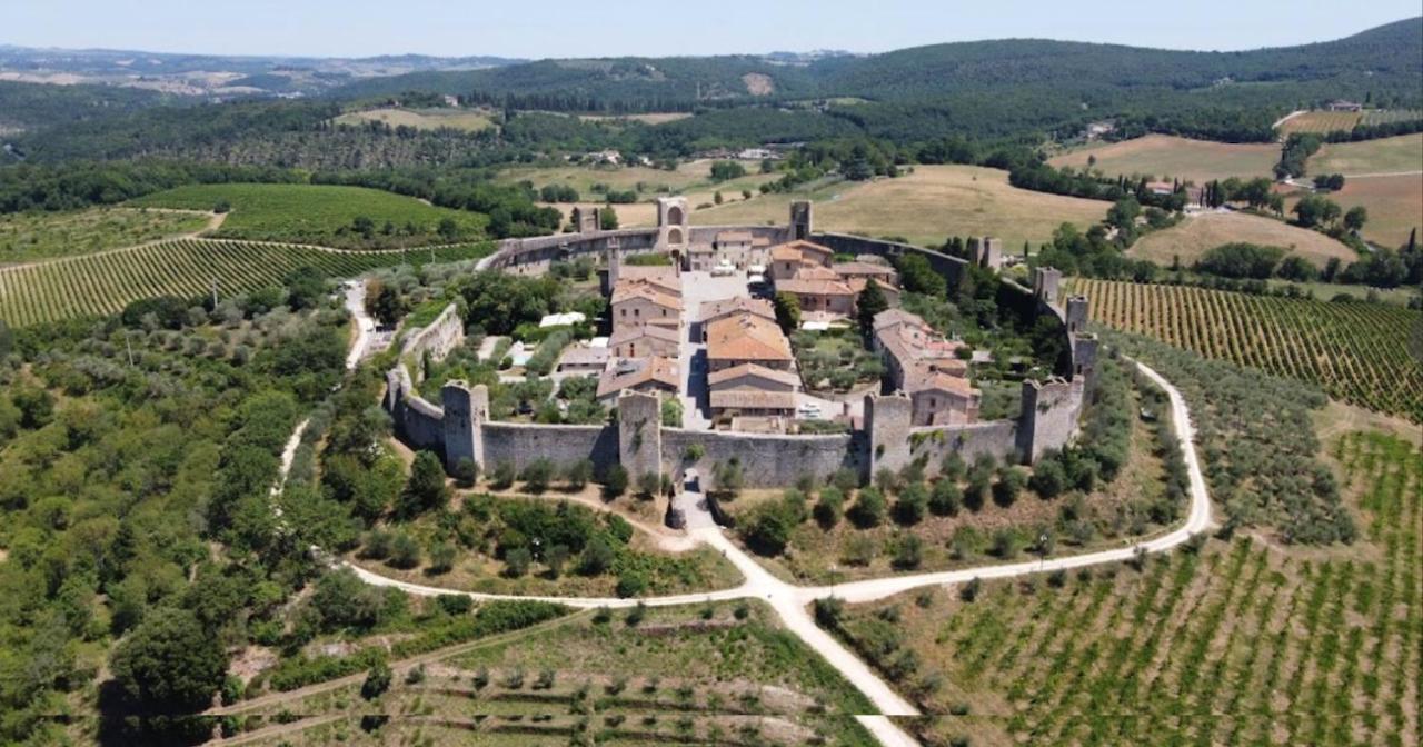 Monteriggioni Castello Villa Eksteriør billede